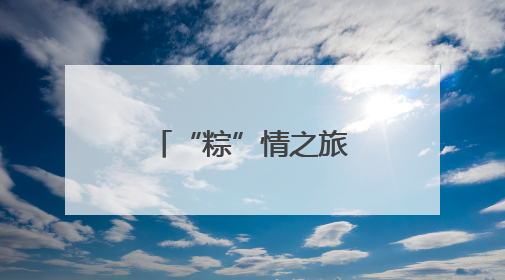 “粽”情之旅 童趣满溢