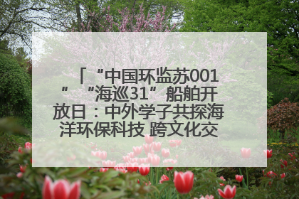 “中国环监苏001”“海巡31”船舶开放日：中外学子共探海洋环保科技 跨文化交流筑牢“蓝色”友谊