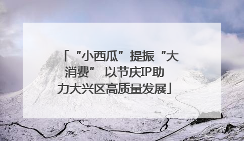 “小西瓜”提振“大消费” 以节庆IP助力大兴区高质量发展