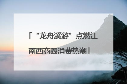 “龙舟溪游”点燃江南西商圈消费热潮