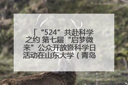 “524”共赴科学之约 第七届“启梦微来”公众开放暨科学日活动在山东大学（青岛）成功举办