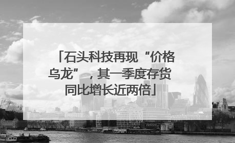 石头科技再现“价格乌龙”，其一季度存货同比增长近两倍
