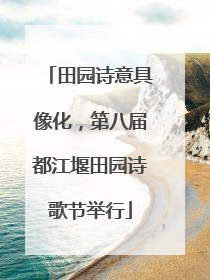 田园诗意具像化，第八届都江堰田园诗歌节举行