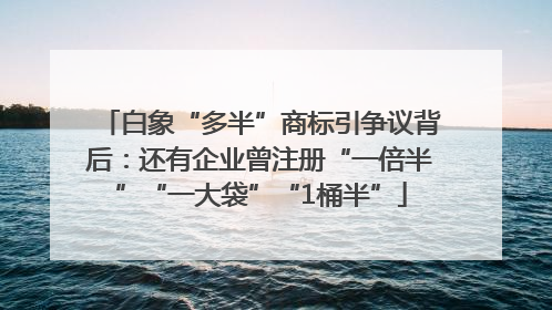白象“多半”商标引争议背后：还有企业曾注册“一倍半”“一大袋”“1桶半”