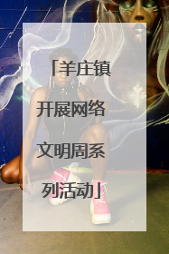 羊庄镇开展网络文明周系列活动