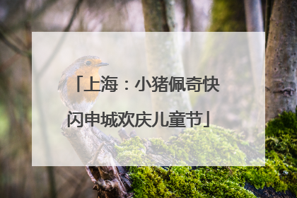 上海：小猪佩奇快闪申城欢庆儿童节