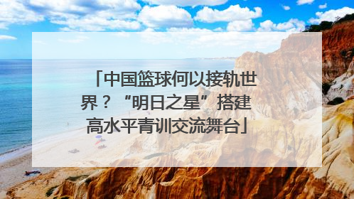 中国篮球何以接轨世界？“明日之星”搭建高水平青训交流舞台