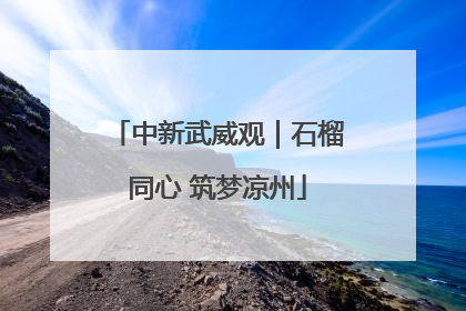 中新武威观｜石榴同心 筑梦凉州