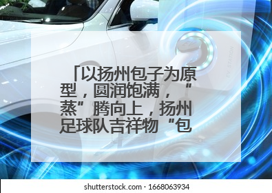 以扬州包子为原型，圆润饱满，“蒸”腾向上，扬州足球队吉祥物“包赢”亮相即售罄