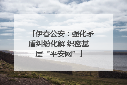 伊春公安：强化矛盾纠纷化解 织密基层“平安网”