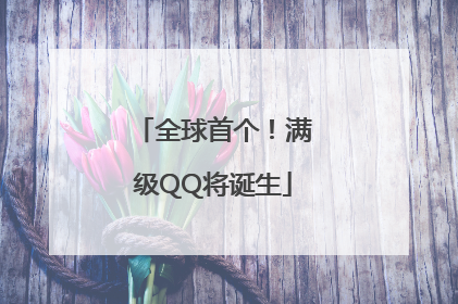全球首个！满级QQ将诞生