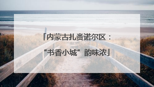 内蒙古扎赉诺尔区：“书香小城”韵味浓
