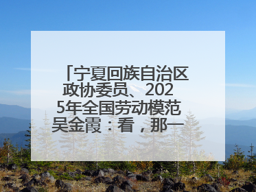 宁夏回族自治区政协委员、2025年全国劳动模范吴金霞：看，那一片金色的霞光