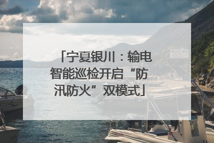 宁夏银川：输电智能巡检开启“防汛防火”双模式