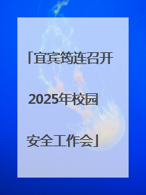 宜宾筠连召开2025年校园安全工作会