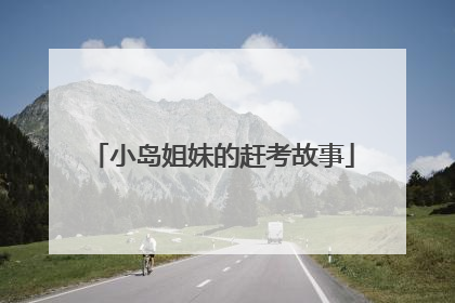 小岛姐妹的赶考故事