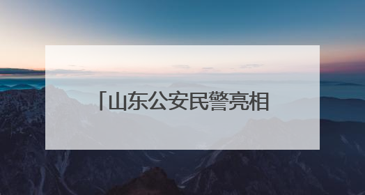 山东公安民警亮相国新办，24年从警生涯陈强用警徽照亮国际维和路