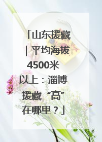 山东援藏｜平均海拔4500米以上：淄博援藏“高”在哪里？