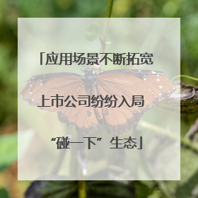 应用场景不断拓宽 上市公司纷纷入局“碰一下”生态