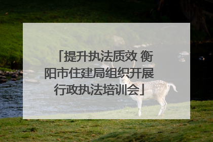 提升执法质效 衡阳市住建局组织开展行政执法培训会