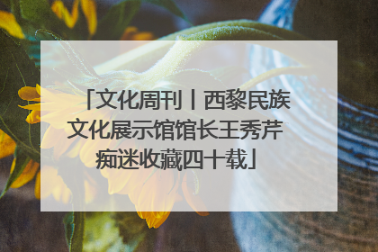 文化周刊丨西黎民族文化展示馆馆长王秀芹痴迷收藏四十载