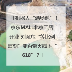 机器人“满场跑”！京东MALL北京二店开业 刘强东“等比例复刻”能否带火线下“618”？