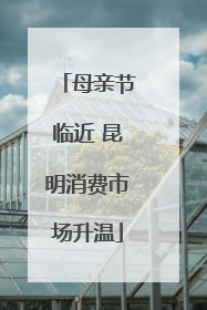 母亲节临近 昆明消费市场升温