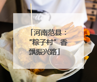 河南范县：“粽子村”香飘振兴路