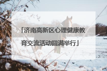 济南高新区心理健康教育交流活动圆满举行