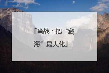 肖战：把“藏海”最大化