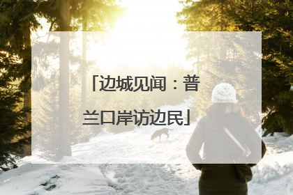 边城见闻：普兰口岸访边民