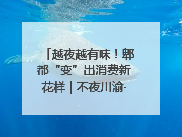 越夜越有味！郫都“变”出消费新花样｜不夜川渝·夜经济调研行