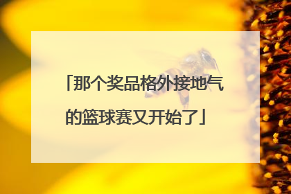 那个奖品格外接地气的篮球赛又开始了
