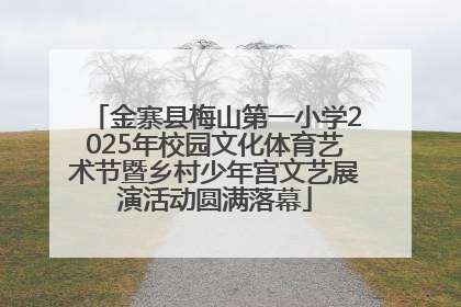 金寨县梅山第一小学2025年校园文化体育艺术节暨乡村少年宫文艺展演活动圆满落幕
