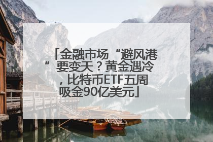 金融市场“避风港”要变天？黄金遇冷，比特币ETF五周吸金90亿美元