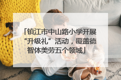 镇江市中山路小学开展“升级礼”活动，覆盖德智体美劳五个领域