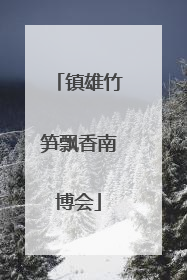 镇雄竹笋飘香南博会