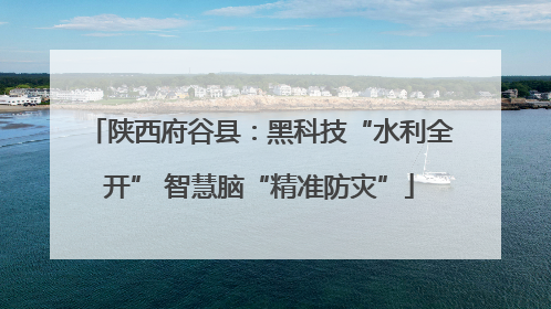 陕西府谷县：黑科技“水利全开” 智慧脑“精准防灾”